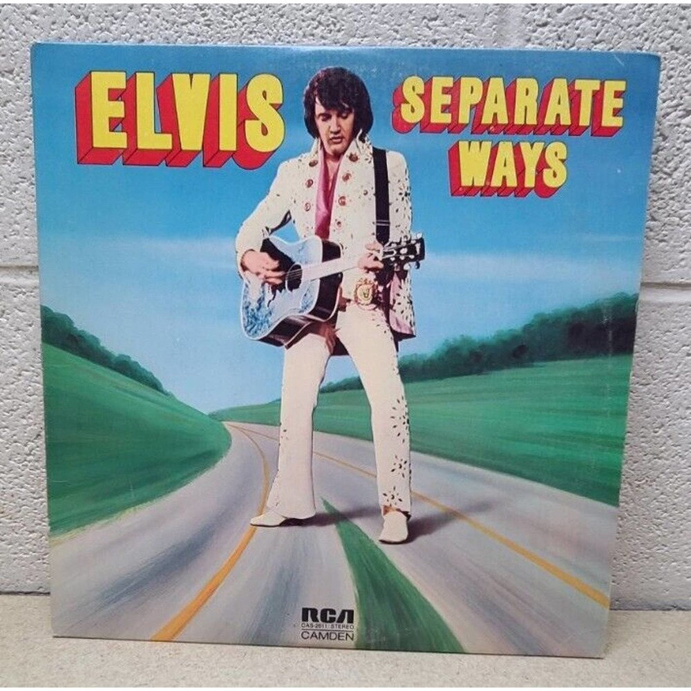 Elvis “Separate Ways” (RCA Records 1972) CAS-2611 Vinyl Record LP Album